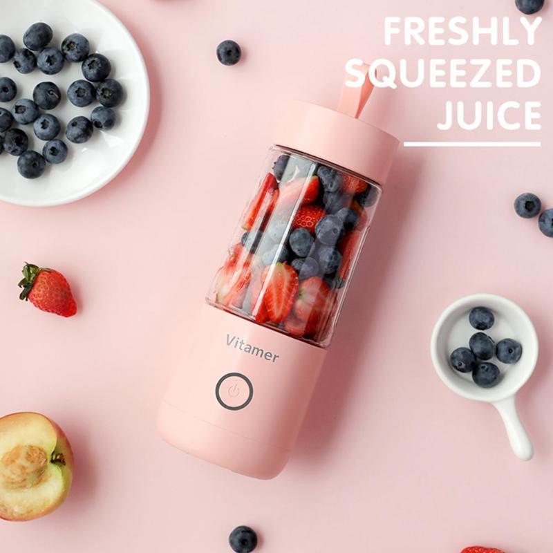 Vitamer Portable Mini Blender – Make Smoothies Anywhere!
💡 Small, powerful, and USB rechargeable, this blender is your perfect daily companion — whether you’re at the gym, school, work, or traveling.
🧼 With self-cleaning functionality, there’s no mess